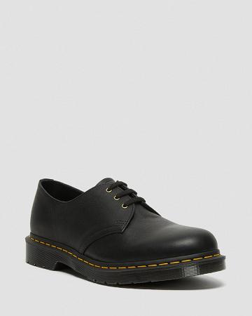 Men's Dr Martens 1461 Ambassador Leather Oxfords Shoes Black | AU 582EBC